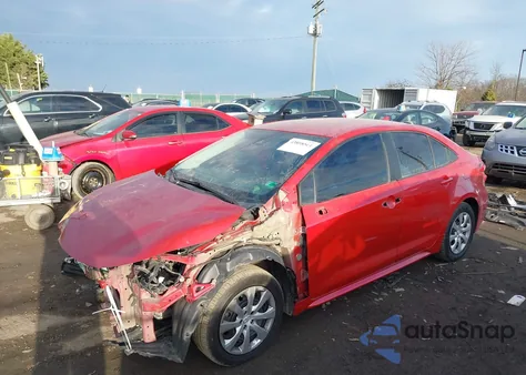 2020 Toyota Corolla Le from USA, damaged, VIN 5YFEPRAE7LP091083